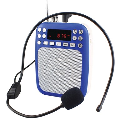 Supersonic 93598432M Bluetooth Portable PA System - Blue