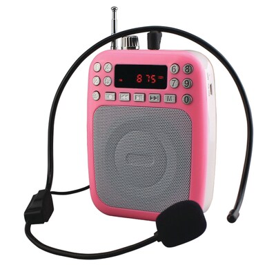 Supersonicc93598433M Bluetooth Portable PA System - Pink