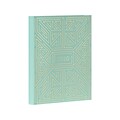 2020 RSVP 5.75 x 7.75 Planner, High Note, Mint Geometric in Gold (CHZ-0708)