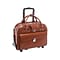 McKleinUSA Roseville W Series Leather Check-Point Friendly Briefcase, Brown (96644)