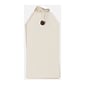 JAM Paper® Gift Tags with String, Tiny, 2 3/4 x 1 3/8, White, 10/Pack (391913522)