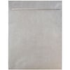 JAM Paper Tyvek Open End Self Seal #13 Catalog Envelope, 10 x 13, Silver, 25/Pack (V021384)