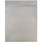 JAM Paper Tyvek Open End Self Seal #13 Catalog Envelope, 10 x 13, Silver, 25/Pack (V021384)