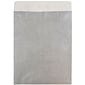 JAM Paper Tyvek Open End #13 Catalog Envelope, with Peel & Seal Closure 10 x 13, Silver, 25/Pack (