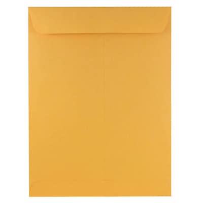 JAM Paper 9 x 12 Open End Catalog Envelopes, Brown Kraft Manila, 50/Pack (4132i)