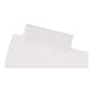 Avery Big Tab Blank Plastic Divider, 5-Tab, Clear, 1 Set per Pack (11835)