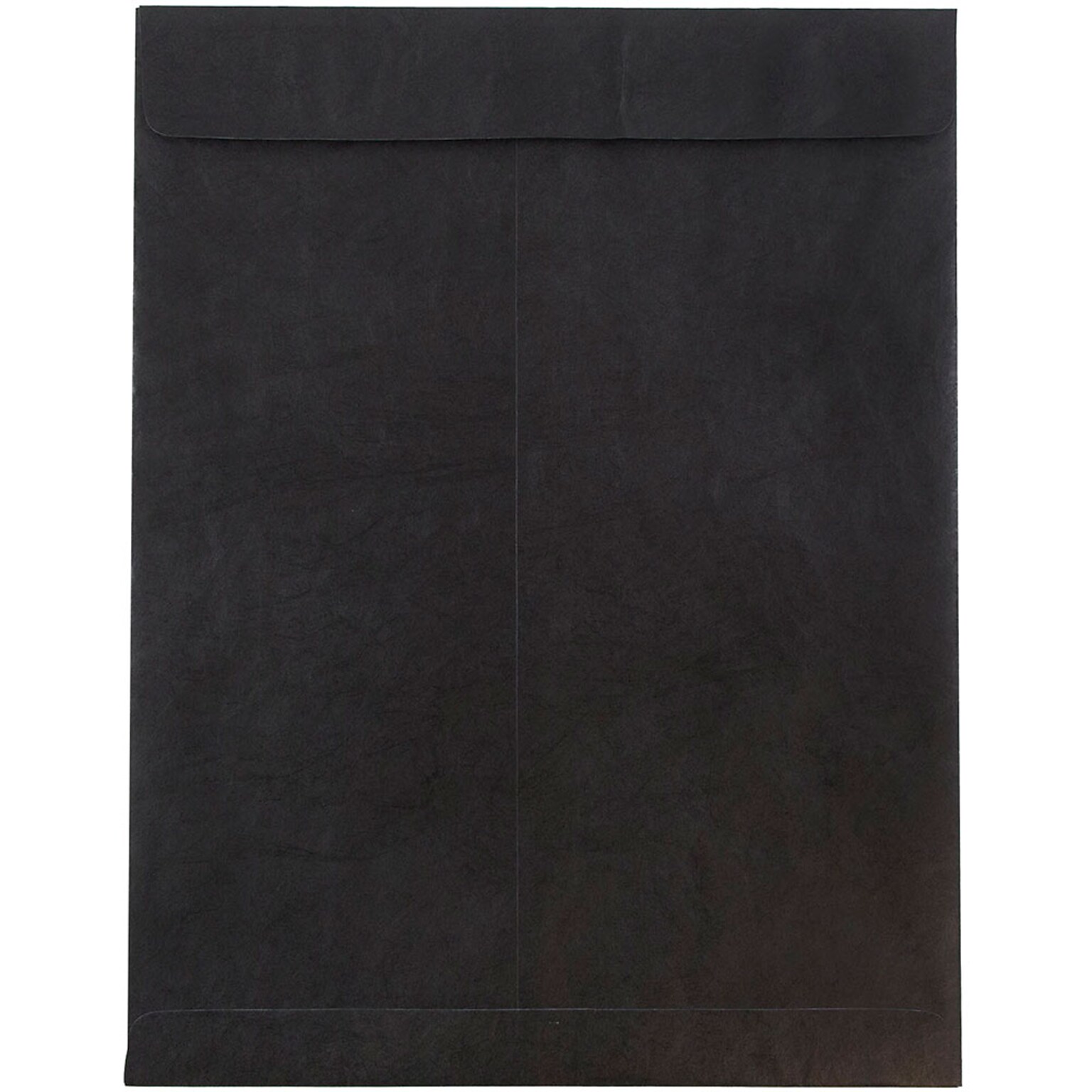 JAM Paper Tyvek Open End Clasp #13 Catalog Envelope, 10 x 13, Black, 10/Pack (V021376B)