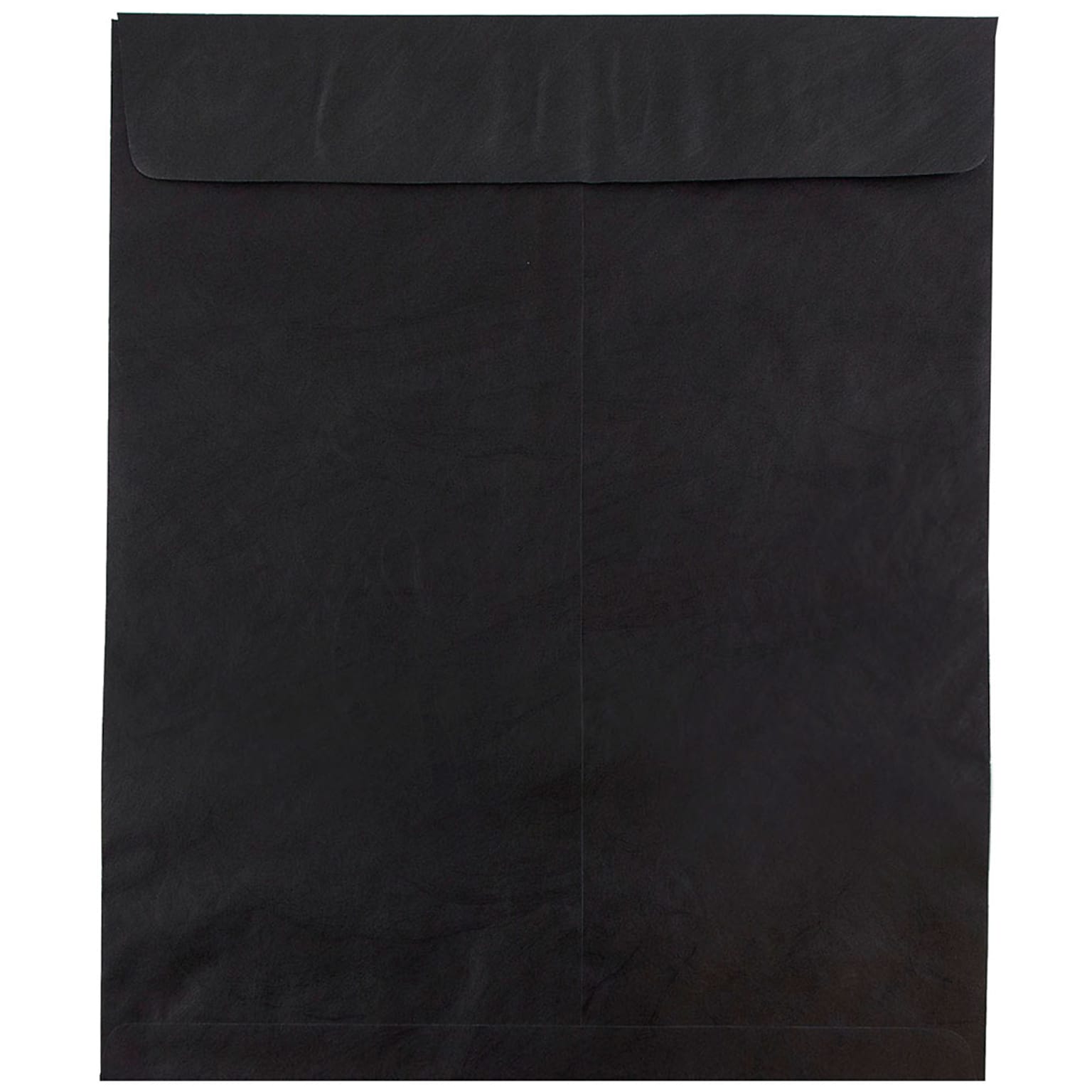 JAM Paper Tear-Proof Tyvek Open End Catalog Envelopes, 11.5 x 14.5, Black, 25/Pack (V021386)