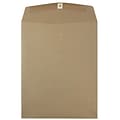 JAM Paper 10 x 13 Open End Catalog Envelopes with Clasp Closure, Brown Kraft Paper Bag, 100/Pack (56