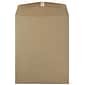 JAM Paper 10 x 13 Open End Catalog Envelopes with Clasp Closure, Brown Kraft Paper Bag, 100/Pack (563120854B)