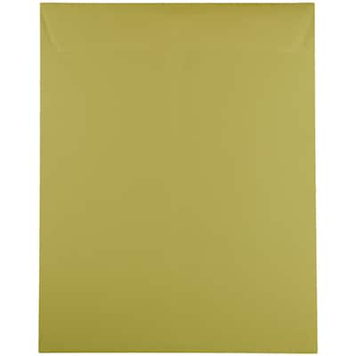 JAM Paper 10 x 13 Open End Catalog Envelopes, Chartreuse Green, 25/Pack (212813512)