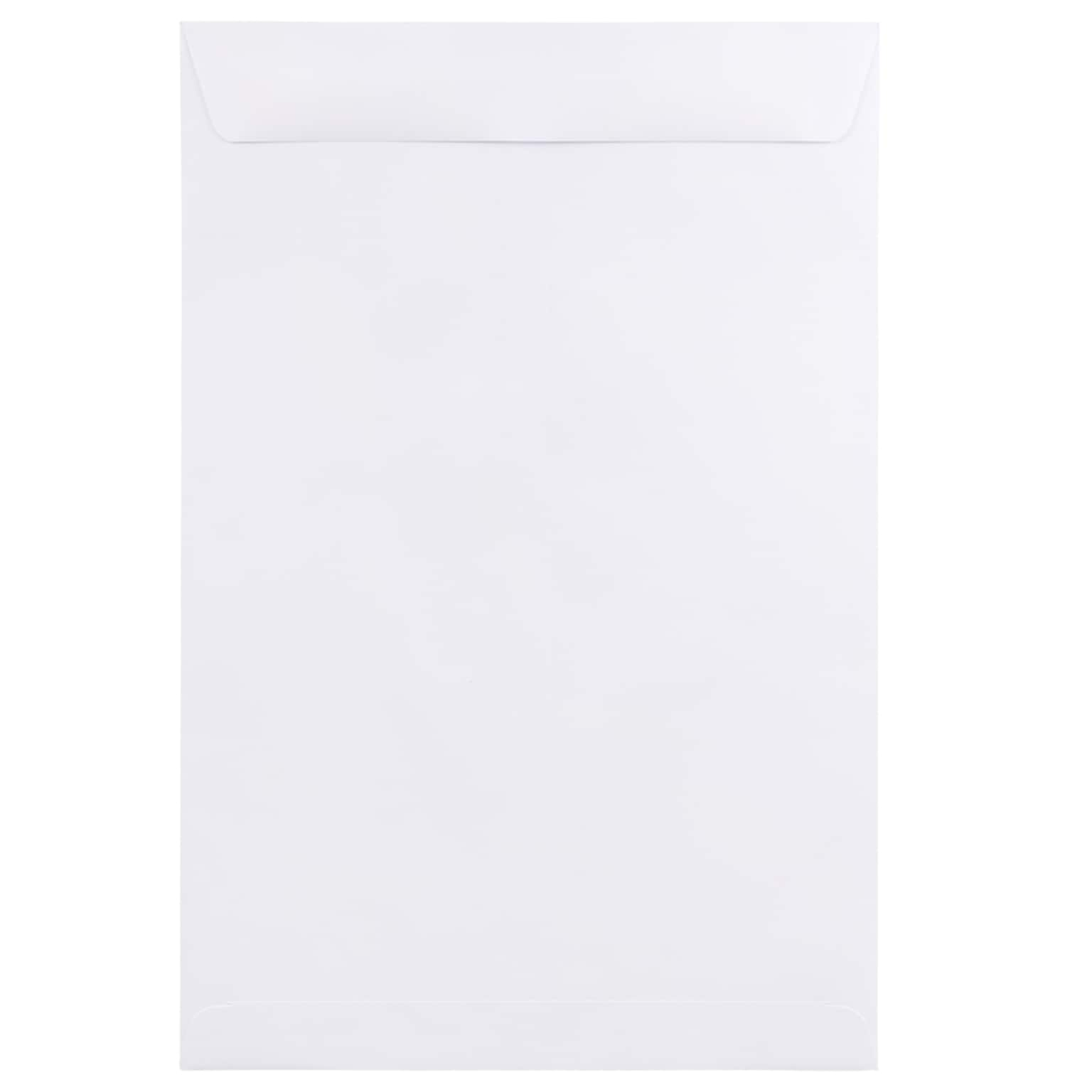 JAM Paper 10 x 15 Open End Catalog Envelopes, White, 25/Pack (1623200)