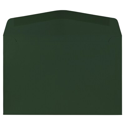 JAM Paper 6 x 9 Booklet Envelopes, Dark Green, 25/Pack (263917092)