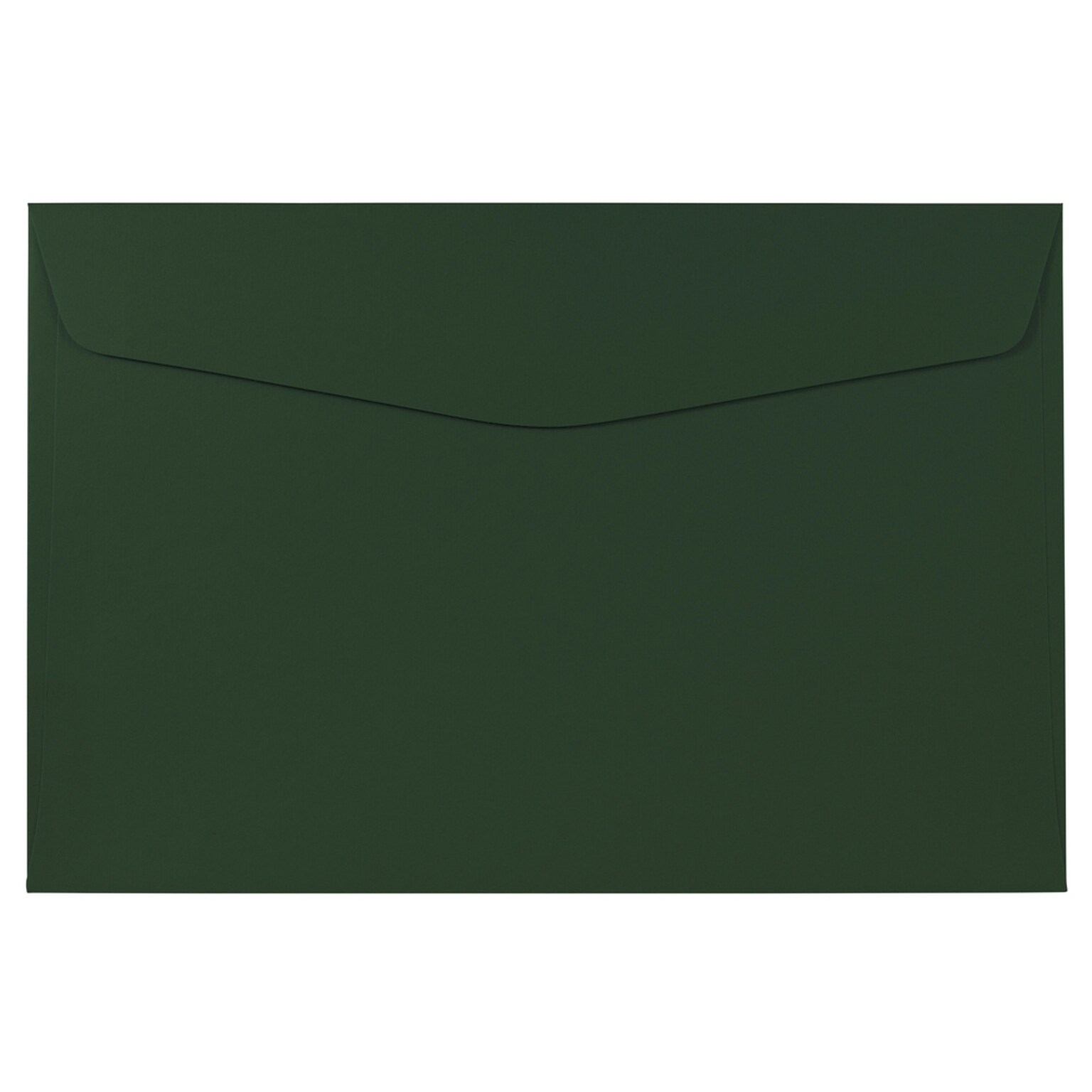 JAM Paper 6 x 9 Booklet Envelopes, Dark Green, 25/Pack (263917092)