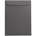 JAM Paper® 9 x 12 Open End Catalog Envelopes, Dark Grey, 100/Pack (21285783)