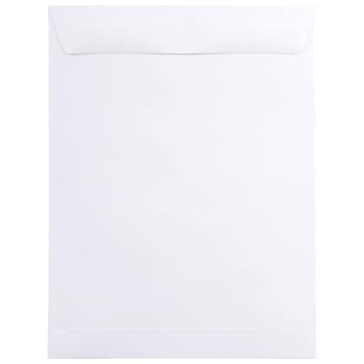 JAM Paper® 9.5 x 12.5 Open End Catalog Envelopes, White, 50/Pack (01623198i)