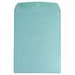 JAM Paper 9 x 12 Open End Catalog Envelopes, Aqua Blue, 25/Pack (31287530)