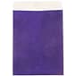 JAM Paper Tyvek Open End Open End #13 Catalog Envelope, 10" x 13", Purple, 10/Pack (V021382B)