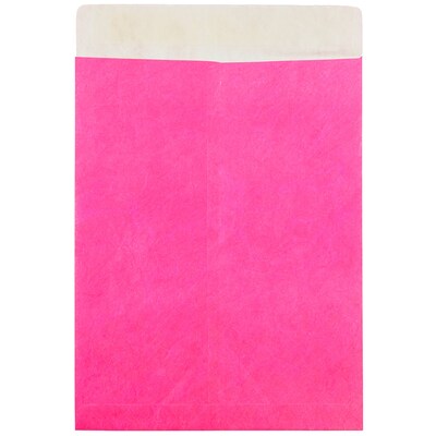 JAM Paper 10 x 13 Tear-Proof Open End Catalog Envelopes, Fuchsia Pink, 25/Pack (V021380)