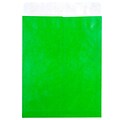 JAM Paper 10 x 13 Tear-Proof Open End Catalog Envelopes, Lime Green, 25/Pack (V021381)