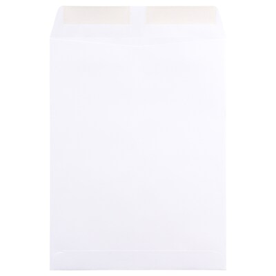 JAM Paper® 9.5 x 12.5 Open End Catalog Envelopes, White, 50/Pack (01623198i)