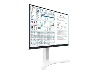 LG 27HJ712C-W 27 LED Monitor, Silver