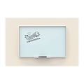 U Brands Glass Dry-Erase Whiteboard, Aluminum Frame, 3 x 2 (2824U00-01)
