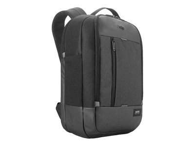 Solo New York Laptop Backpack, Solid, Black (GRV700-4)