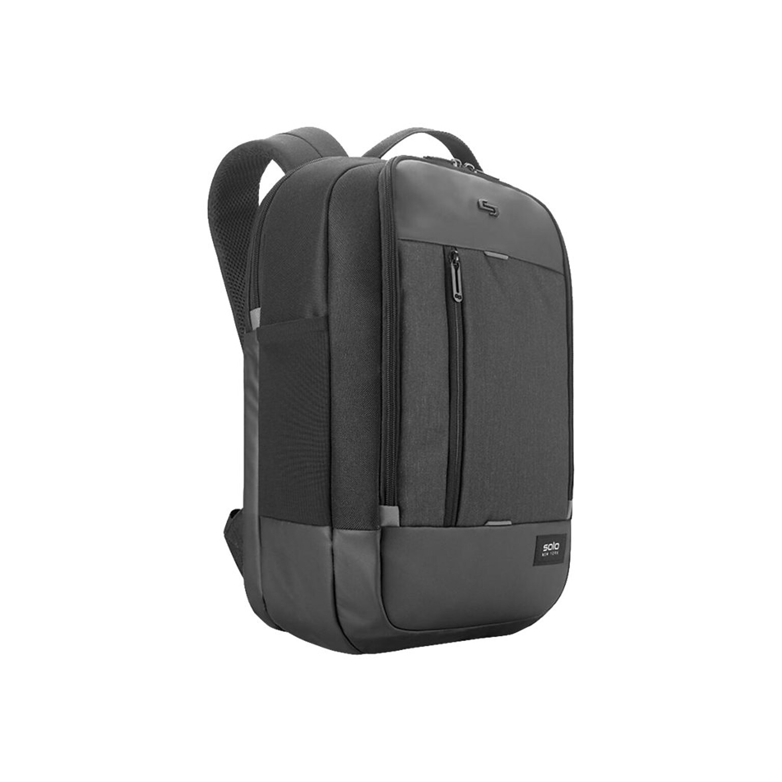 Solo New York Laptop Backpack, Solid, Black (GRV700-4)