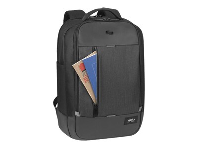 Solo New York Laptop Backpack, Solid, Black (GRV700-4)