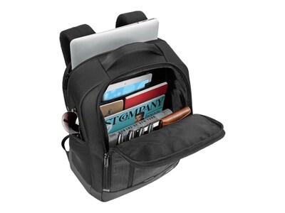 Solo New York Laptop Backpack, Solid, Black (GRV700-4)