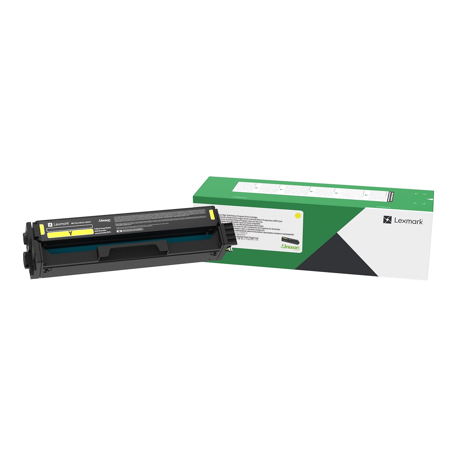 Lexmark 20N1HY0 Yellow High Yield Toner Cartridge