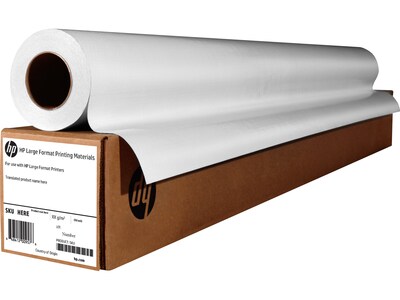 HP Everyday Wide Format Canvas Paper, 60 x 75, Satin Finish (E4J33A)