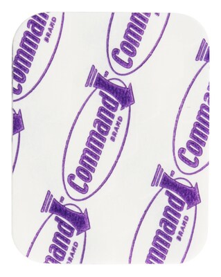 Command™ Adjustables™ Small Repositionable Refill Strips, Clear, 18 Strips/Pack (17820-18ES)