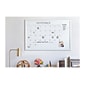 U Brands Magnetic Dry-Erase Whiteboard, Fiberboard Frame, 30" x 40" (2918U00-01)