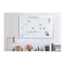 U Brands Magnetic Dry-Erase Whiteboard, Fiberboard Frame, 30 x 40 (2918U00-01)