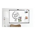 U Brands PINIT Steel Dry-Erase Whiteboard, Aluminum Frame, 4 x 3 (2807U00-01)