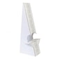 Lineco Self-Stick Double Wing Easel Backs, Size 9", White, Pack of 50 (PK2-L328-1237)