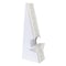 Lineco Self-Stick Double Wing Easel Backs, Size 9, White, Pack of 25 (L328-1237)
