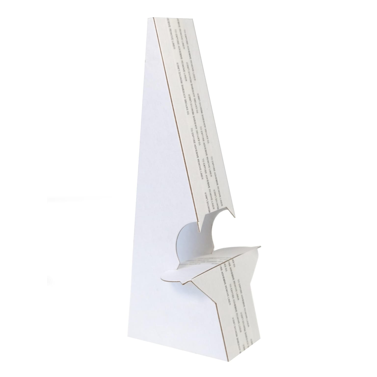 Lineco Self-Stick Double Wing Easel Backs, Size 9, White, Pack of 25 (L328-1237)