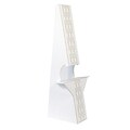 Lineco Self-Stick Double Wing Easel Backs, Size 12, White, Pack of 25 (L328-1238)