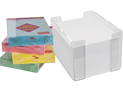 Azar Acrylic Paper Holder, Clear (255042)