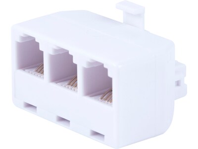 GE Triplex Adapter, White (76160999/86534)