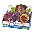 Learning Resources Primary Science Plastic Magnifiers, Assorted Colors, 12/Set (LER 2775)