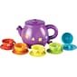 Learning Resources Serving Shapes Tea Set, Assorted Colors, 11 Pieces/Set (LER 7740)