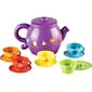 Learning Resources Serving Shapes Tea Set, Assorted Colors, 11 Pieces/Set (LER 7740)