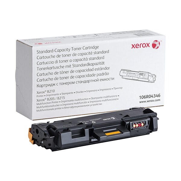 Xerox 106R04346 Black Standard Yield Toner Cartridge