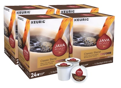 Java Roast Classic Blend Coffee Keurig® K-Cup® Pods, Medium Roast, 96/Carton (52968CT)