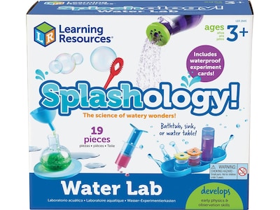 Learning Resources Splashology! Water Lab, Multicolor (LER2945)