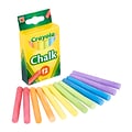 Crayola Drawing Chalk, Assorted Colors, 12/Box (51-0816)